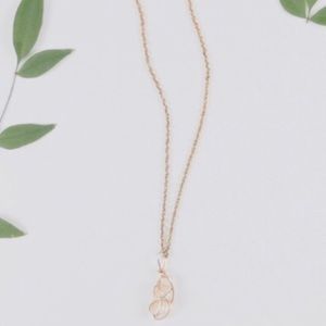 Crystal Wire Wrapped Necklace